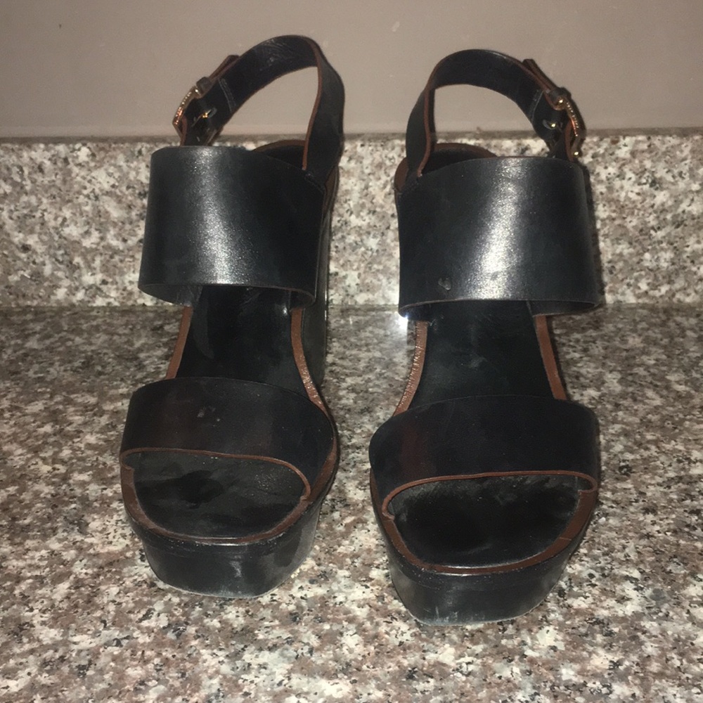 Tory Burch Wedge Sandals 8.5
